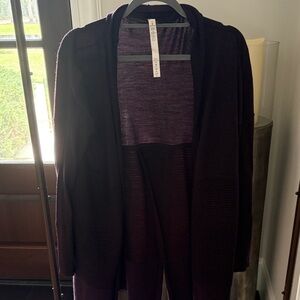 lululemon athletica Purple Cardigan